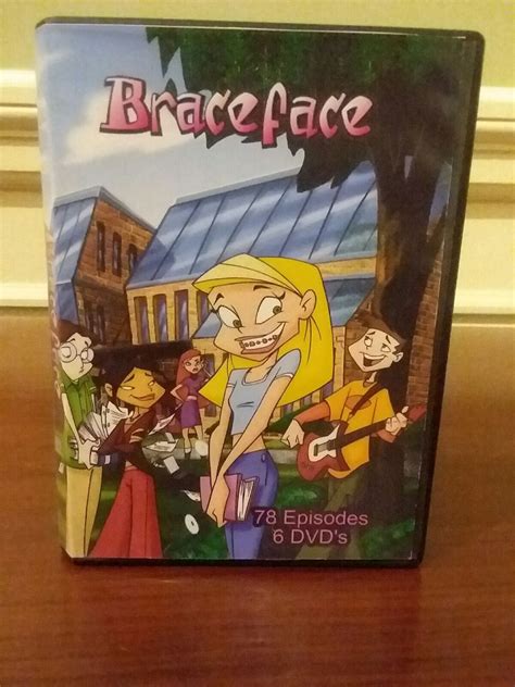 Braceface Complete Series W Case 78 Episodes On 6 Dvds Great Audio And Video Quality Comes With