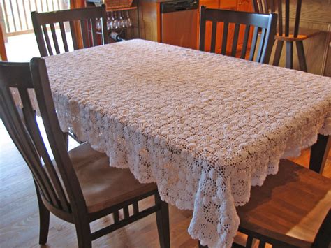 Thanks for visiting, and thanks for your interest! CROCHET ONE PATTERN PIECE TABLECLOTH - Crochet Club
