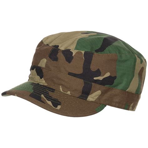Bdu Style Field Hat Army Combat Patrol Cap Cotton Ripstop Us Woodland