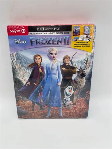 Frozen Ii 4k Uhd Blu Ray Disc 2020 2 Disc Set Target Exclusive New