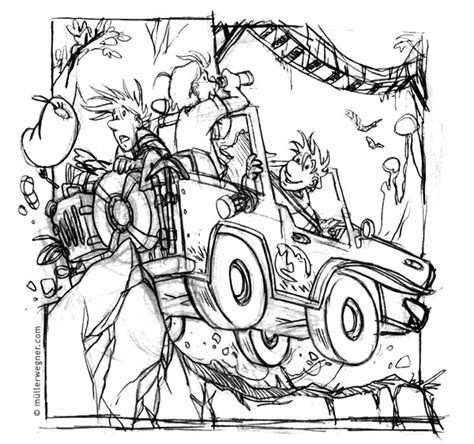 Die drei ??? Kids – Illustration, Characterdesign, Storyboard und Comic