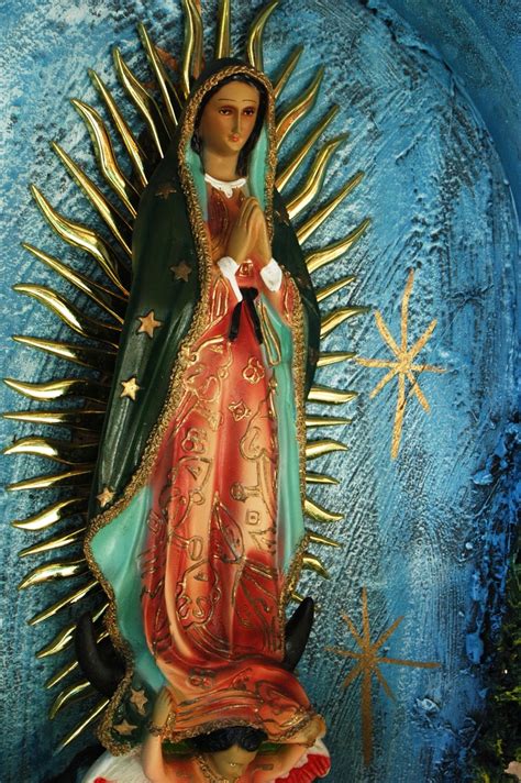 In many cultures, the virgin mary took on a level of mother goddess. The Virgin of Guadalupe. Our Lady of the Americas ...