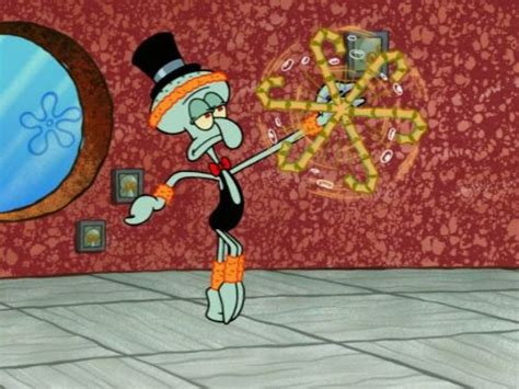 47 squidward teaches spongebob to dance terbaik lingkar png