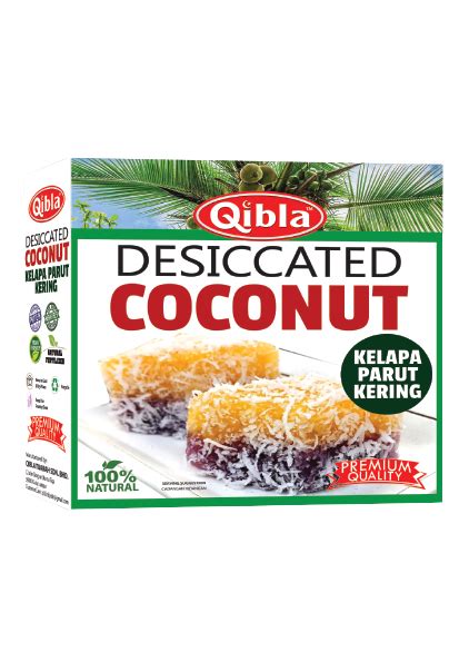 Desiccated Coconut Kelapa Parut Premium Qibla Qibla