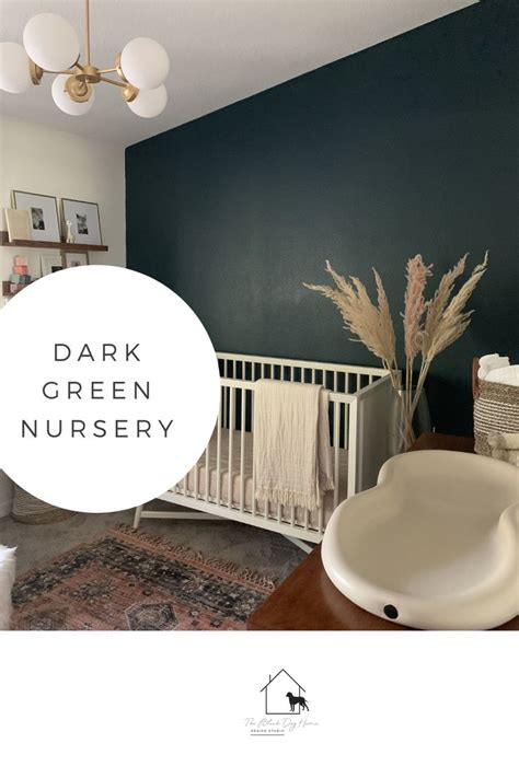 The Best Dark Green Paint Color In 2021 Green Paint Colors Baby Room
