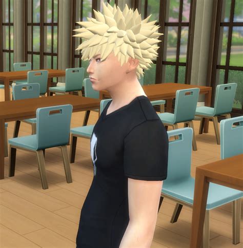 Mod The Sims Bakugou Katuski My Hero Academia