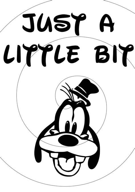 Just A Little Bit Goofy Svg File By Chattycraftershop On Etsy Diy