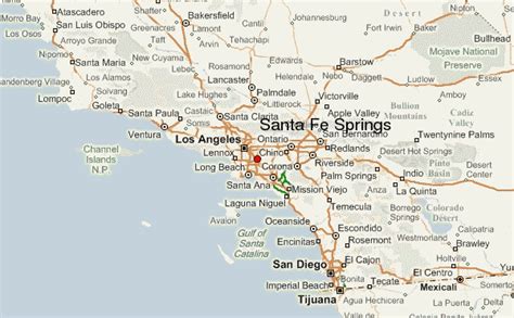 Guía Urbano De Santa Fe Springs
