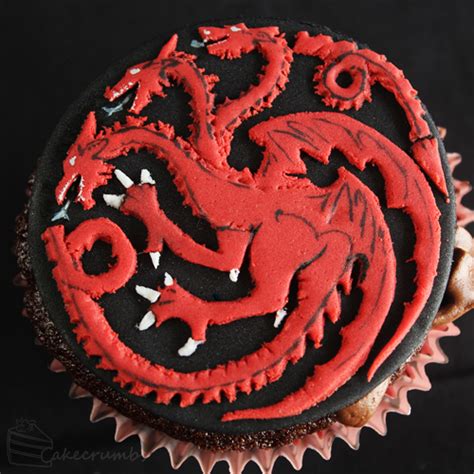 Game Of Thrones Sigil Cupcakes Cakecrumbs