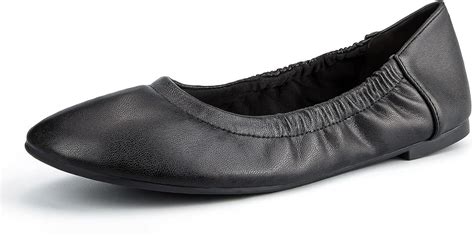 Coasis Womens Ballet Flats Round Toe Slip On Comfortable Flat Shoes Black Amazonae Fashion