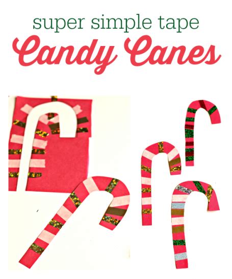 Easy Candy Cane Craft No Time For Flash Cards