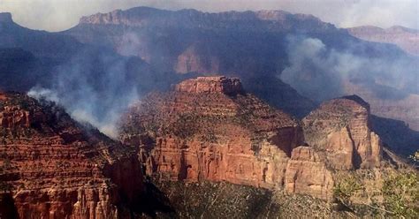 Rain Slows Growth Of Fuller Fire At Grand Canyons North Rim