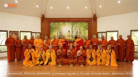 Kegiatan Upasampada Biksu Sangha Agung Indonesia Tahun 2022 Kbi Keluarga Buddhayana Indonesia