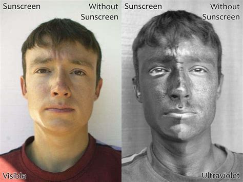 The skin gets damaged by UV light even in the dark, ironically as it