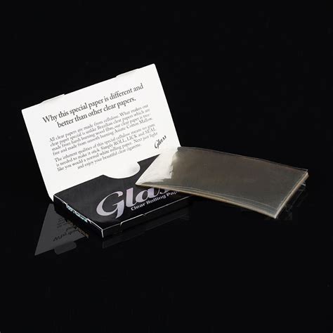 Buy Luxe Glass Translucent Rolling Paper Online