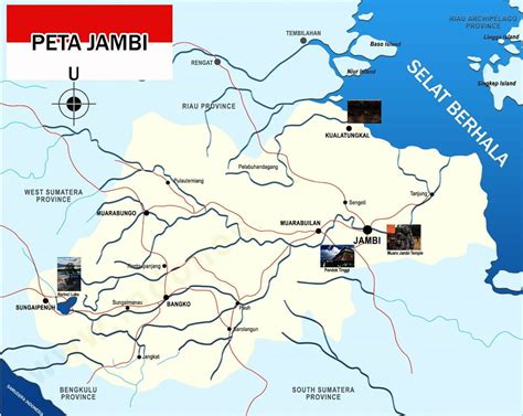 Peta Jambi Lengkap Dengan Nama Kabupaten Dan Kota Pinhome