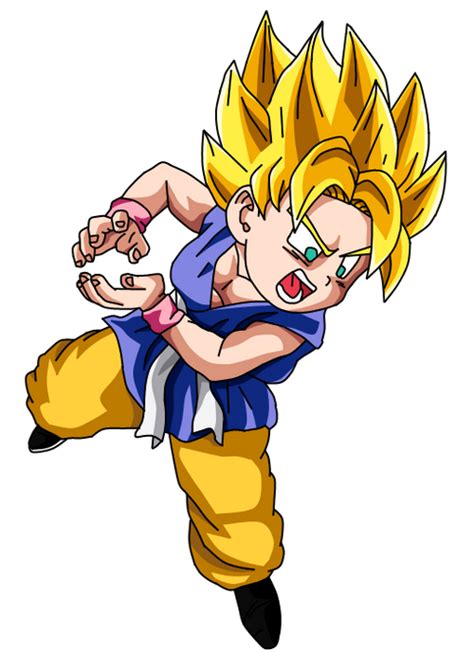 Imagen Goku Super Saiyan 2 By Sbddbz D524qfdpng Dragon Ball Fanon Wiki
