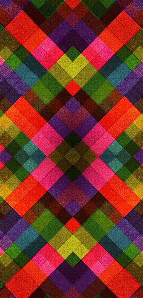 Abstract Multicolor Patterns Retro 1080x2244