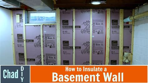 Insulation in your basement crawl space can make your whole house more efficient. How to Insulate a Basement Wall | Basement walls, Basement ...