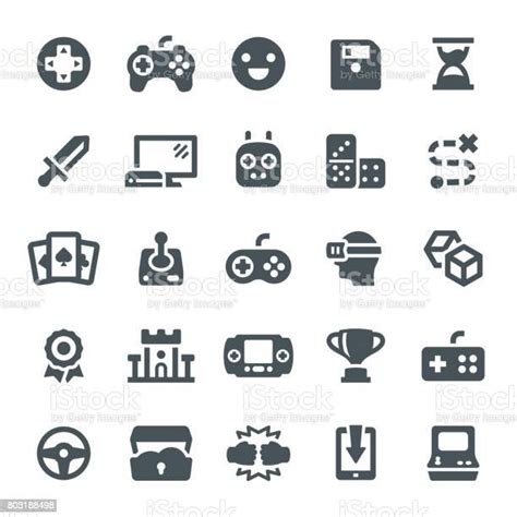 Game Icons Stock Illustration Download Image Now Istock