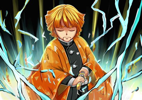 Zenitsu Agatsuma Icon Anime Animes Wallpapers Personagens De Anime