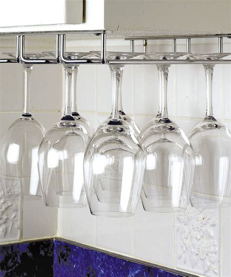 Maybe you would like to learn more about one of these? Look at this #zulilyfind! Under-the-Cabinet Stemware Rack ...