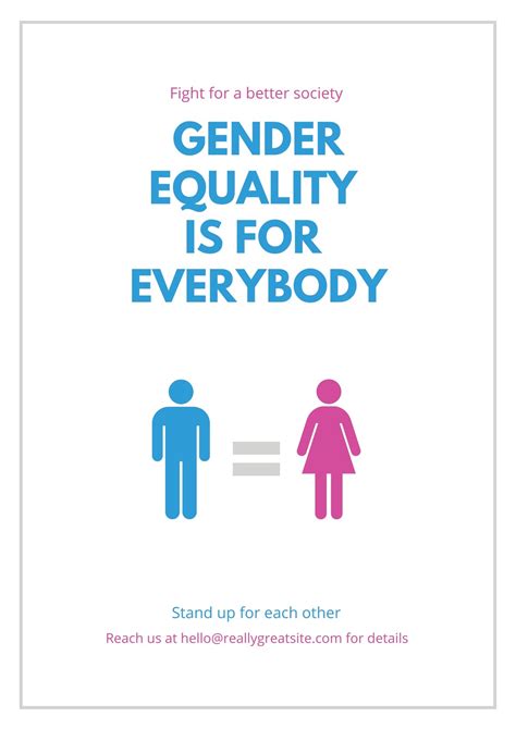 gender equality slogans