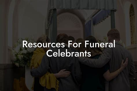 Resources For Funeral Celebrants - Eulogy Assistant