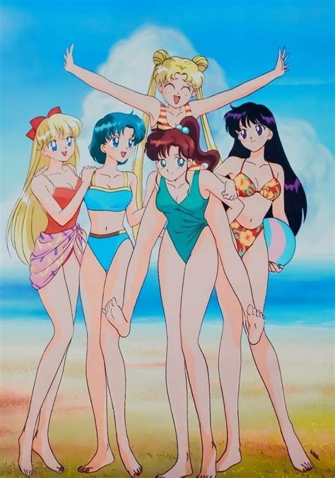 Beach Scouts Sailor Moon Sailor Anime