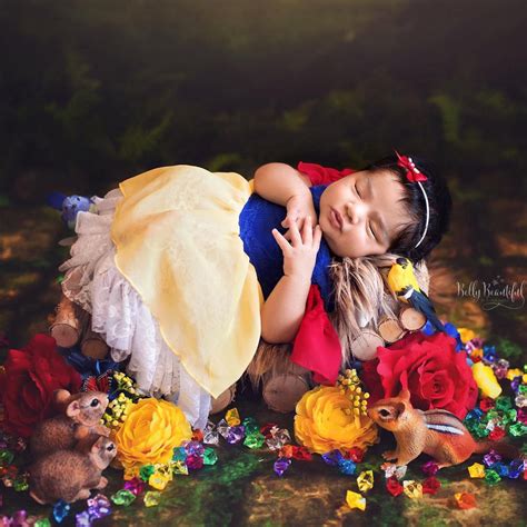 Photographer Transforms Newborns Into Tiny Disney Princesses And The