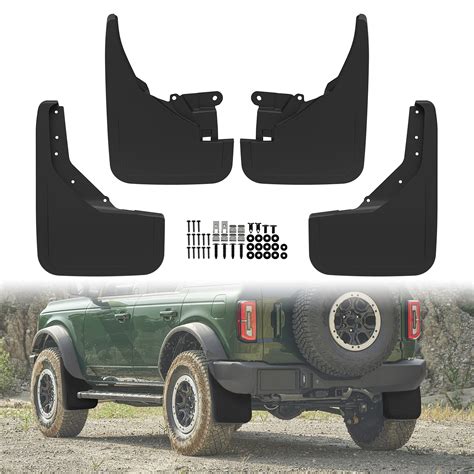 Buy Kewisauto Mud Guards Mud Flaps For 2021 2023 Ford Bronco All