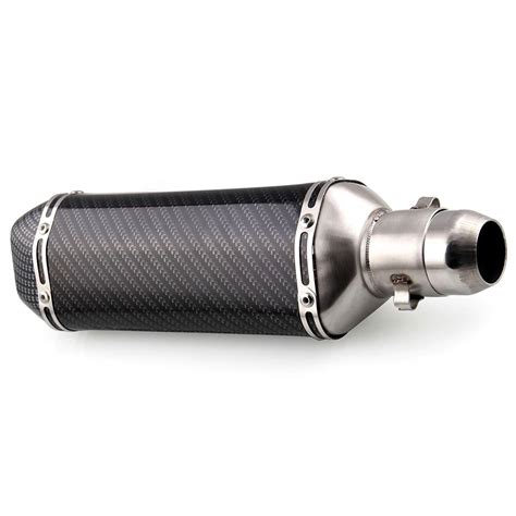 Universal Motorcycle Exhaust Muffler Pipe with DB Killer Slip On Exhaust 38~51mm-in Exhaust ...