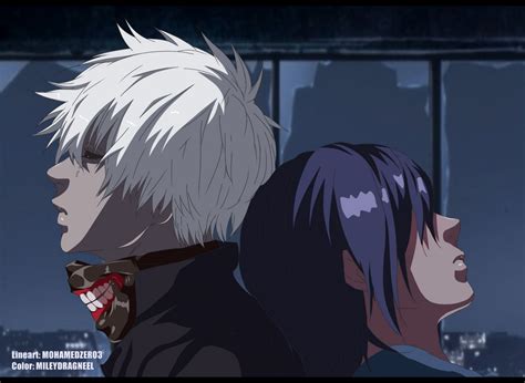 Kaneki And Touka By Mileydragneelve On Deviantart