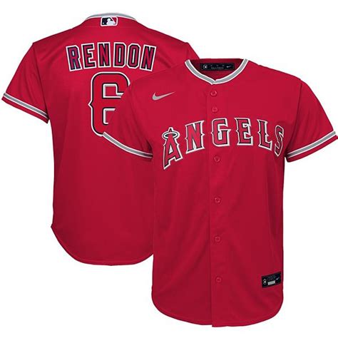 Youth Nike Anthony Rendon Red Los Angeles Angels Alternate Replica
