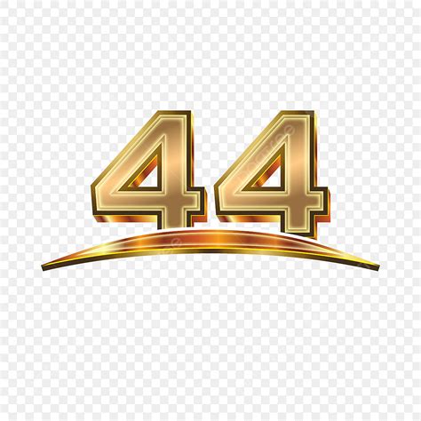 Number 44 Png Vector Psd And Clipart With Transparent Background For