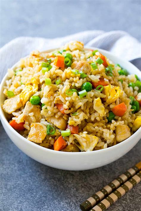Fried rice is a popular component of east, southeast, certain south asian cuisines and africa (ghana). Chicken Fried Rice - Takeout classic friedd rice made ...