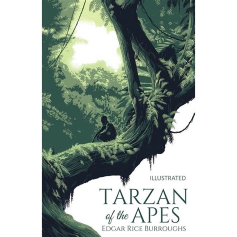 Tarzan Of The Apes Illustrated Paperback