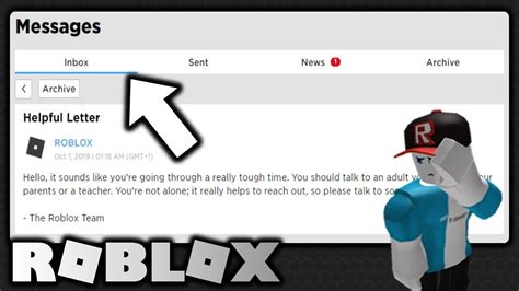 Roblox Only Send You This Message If You Are Sad 😢 Youtube