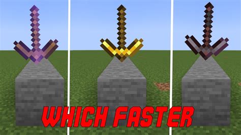 Which Pickaxe Is Faster Golden Pickaxe Vs Wooden Pickaxe Ef V Vs