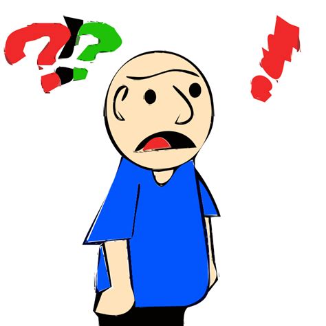 Surprised Man Openclipart