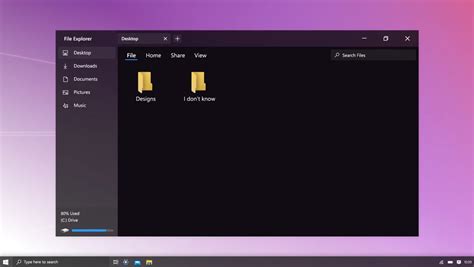 Windows 21 Dark Concept By Protheme On Deviantart