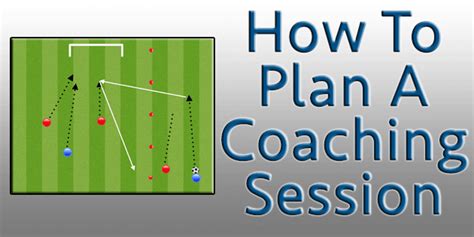 How To Structure A Soccer Session Tutorial Pics