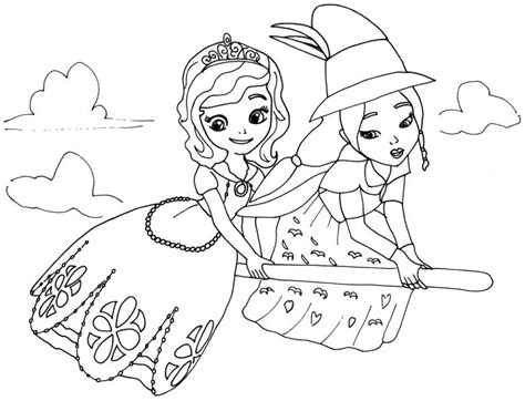 Princess Sofia The First Coloring Pages 101 Coloring