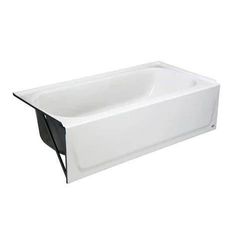 Bootz Industries Maui 60 In X 30 In Soaking Bathtub With Left Drain