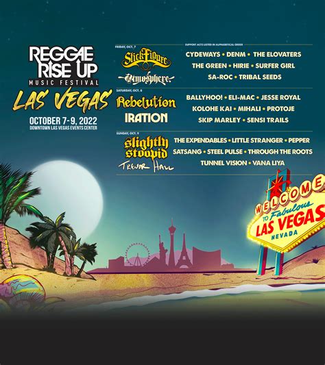 reggae rise up vegas festival 2022 tickets at downtown las vegas events center in las vegas by