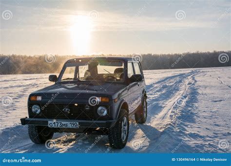 Russian Off Road Car Lada Niva Editorial Stock Image Image Of Offroad