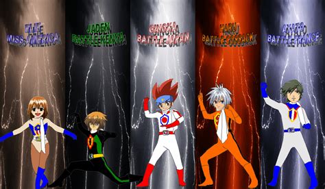 Anime Battle Fever J For Davontew1 By Rangeranime On Deviantart