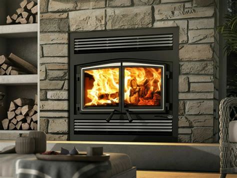 Osburn Stratford Wood Burning Zc Fireplace With Blower And Cast Iron