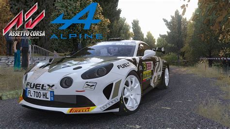 Assetto Corsa Alpine A110 R GT Rally 2019 Track YouTube