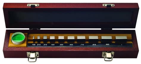 Mitutoyo Steel Rectangular Micrometer Inspection Gage Block Set With